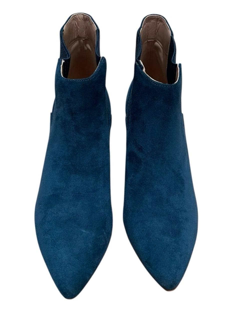Journee Collection Elitta Bootie Pointed Toe Blue Teal Women’s Size 7.5 - Picture 5 of 10
